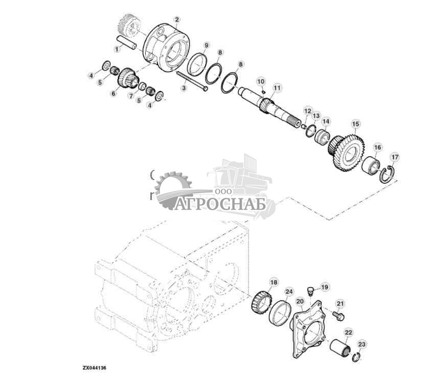Parts of Planetary Drive 